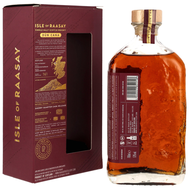 Preview: Isle of Raasay Single Malt Whisky - Dun Cana Sherry Quarter Cask